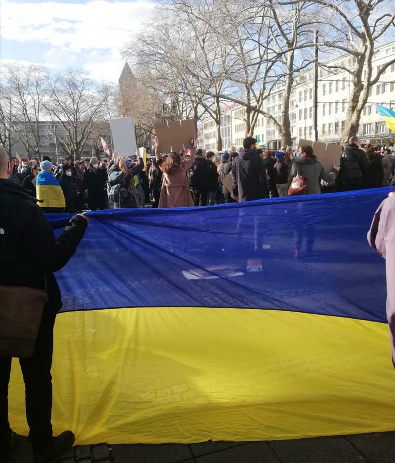 ukraine demo köln